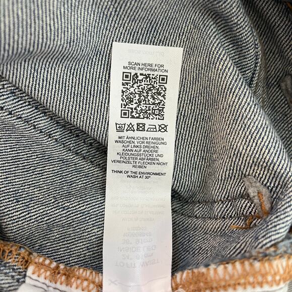 ASOS Mid Rise Comfort Stretch Straight Leg in Mid wash Size W24/L34 - Picture 10 of 10